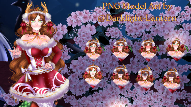 3.0 Christmas PNG Model Art by @Darklight-Lantern