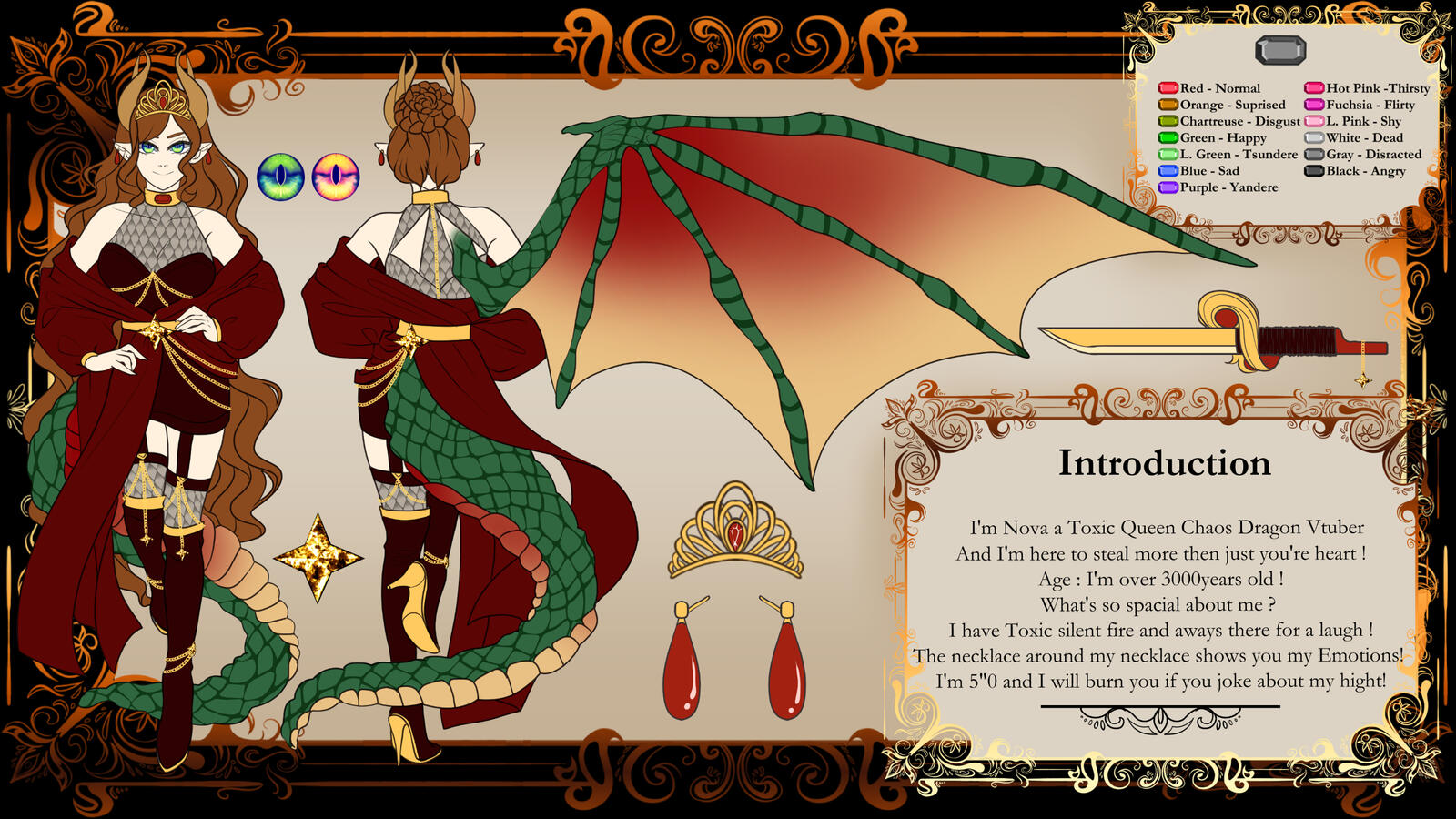 3.0 Ref sheet by @Darklight-Lantern