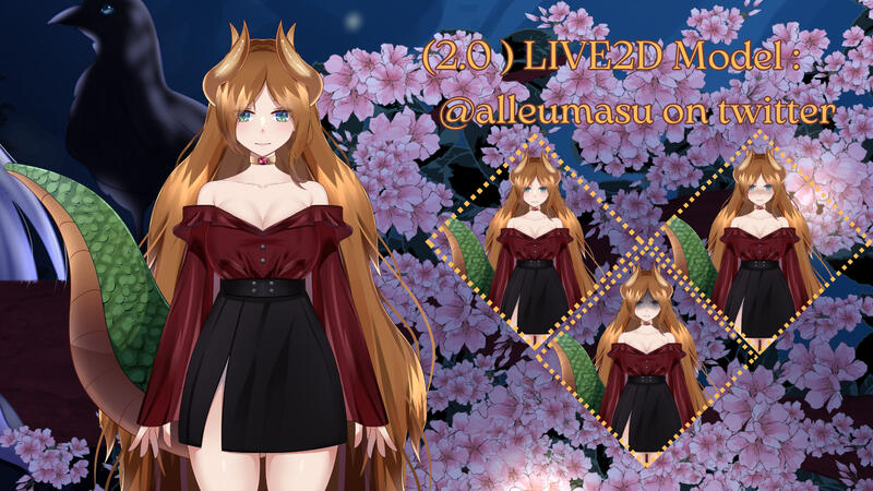 2.0 Live2D Model Rigger: @subetega_nikui Model Artist: @alleumasu